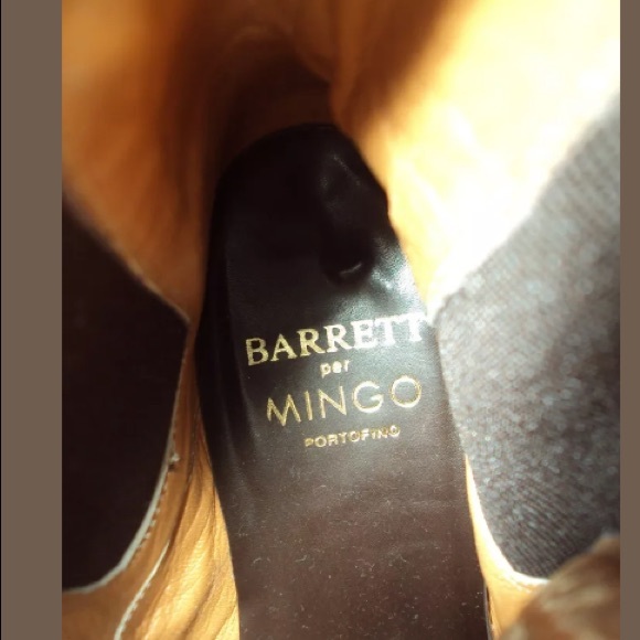 BARRETT Mingo Portofino Brown Leather Ankle Chelsea Boots Size 37 - Picture 6 of 8